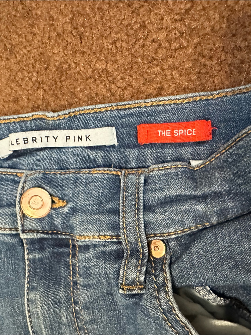 Celebrity Pink Blue High-Rise Stretch Denim Jeans